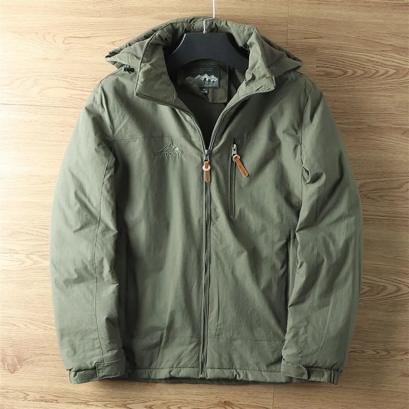 HOODED ZIP JACKET FOR MEN