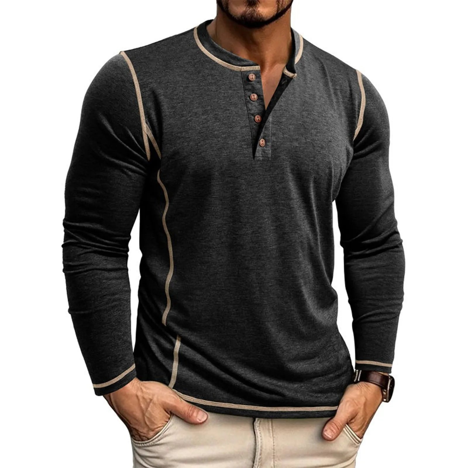 CLASSIC LONG SLEEVE SHIRT FOR MEN