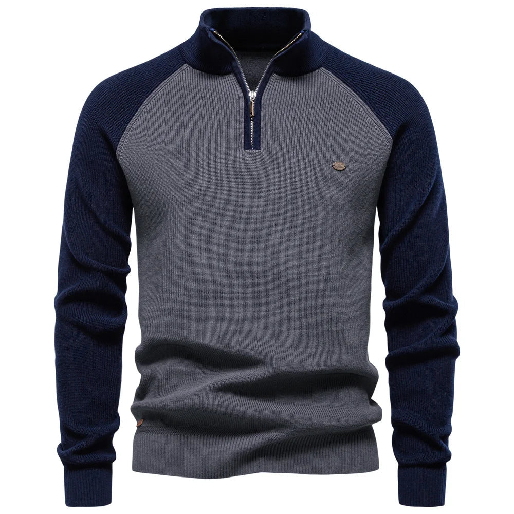 WENTWORTH LONDON | ZIPPERED PULLOVER FOR MEN