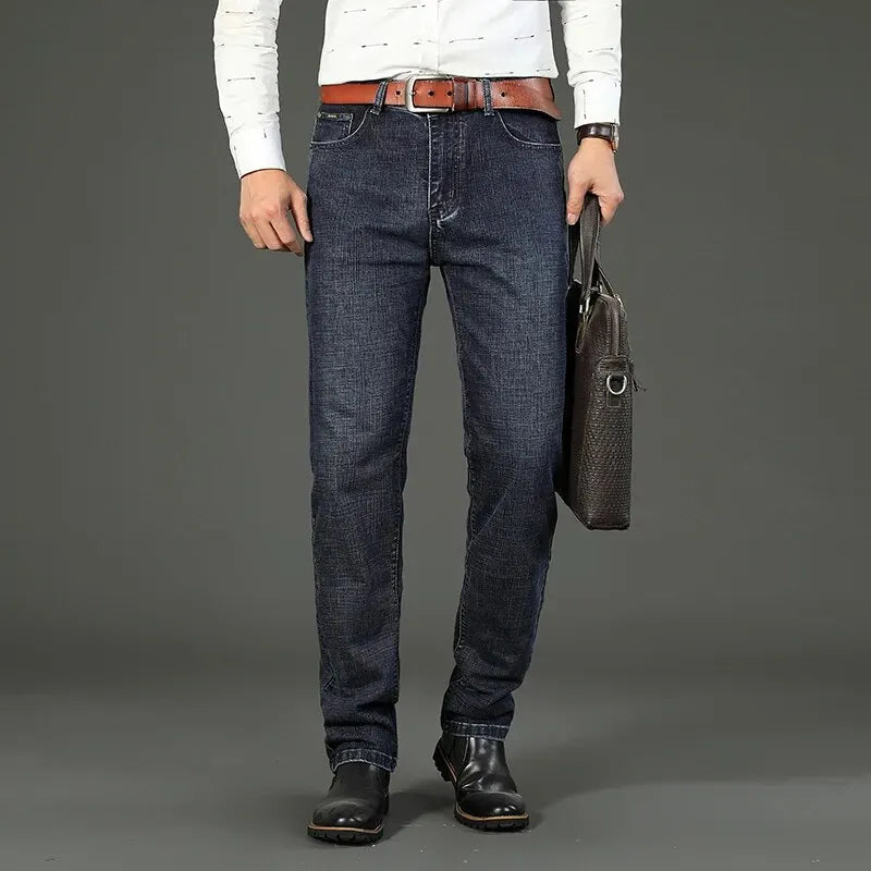STRETCH STRAIGHT JEANS FOR MEN