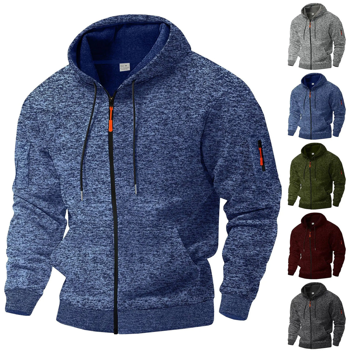 FLEECE ZIP JACKET FOR MEN