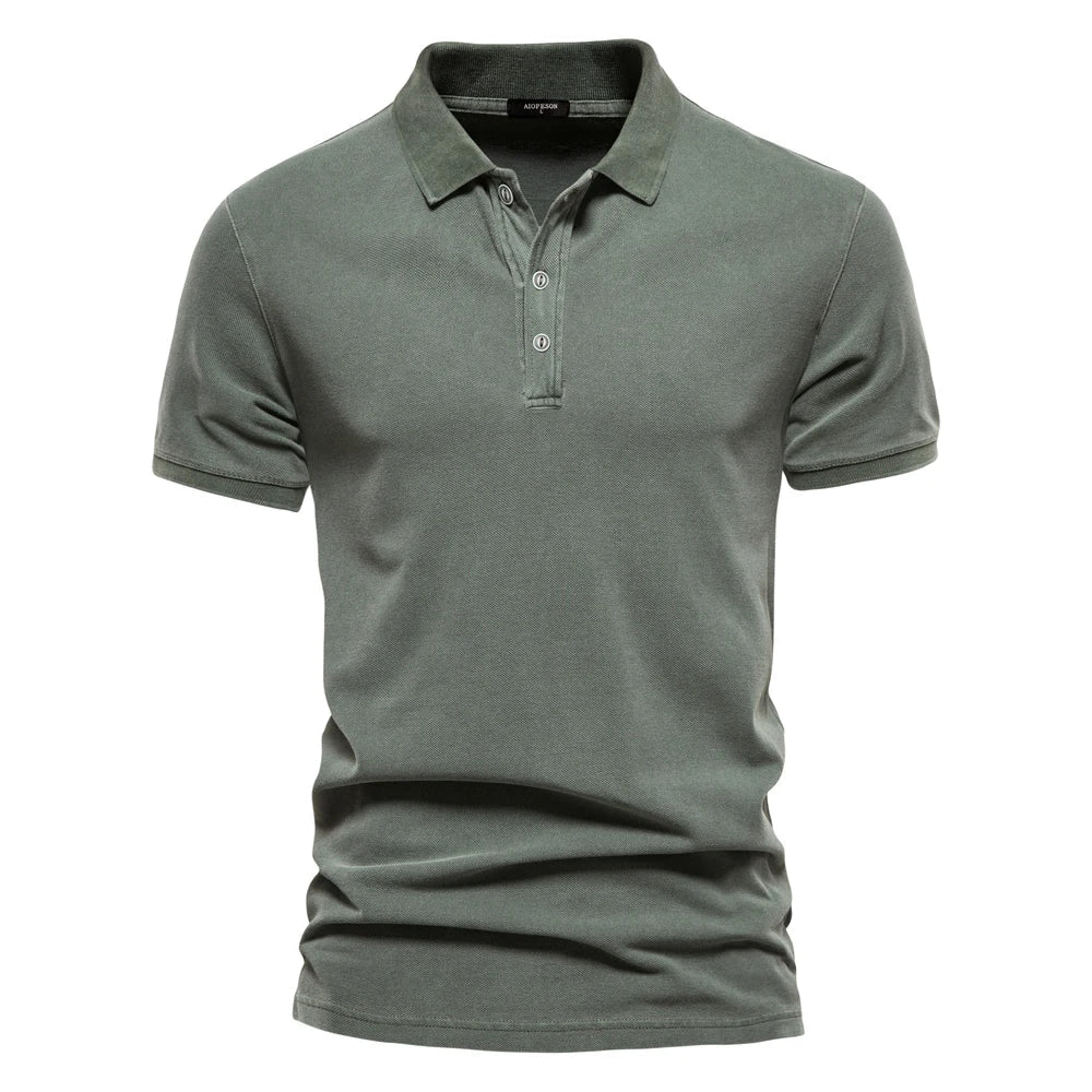 CLASSIC COTTON POLO SHIRT FOR MEN