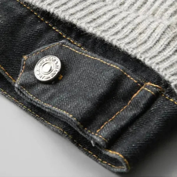 MERINO WOOL CARDIGAN JACKET FOR MEN