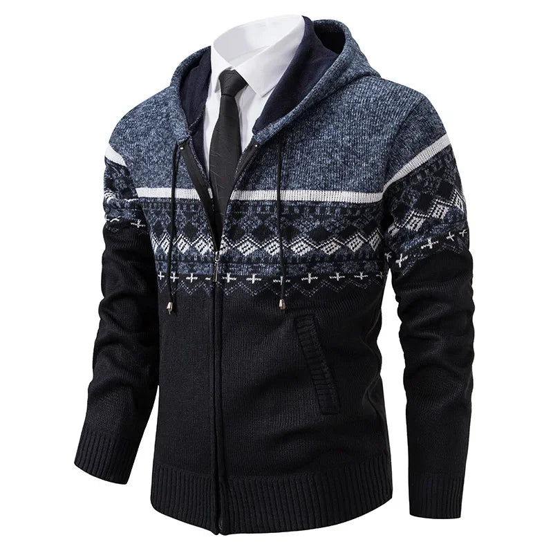 WENTWORTH LONDON | ETHNIC KNIT JACKET FOR MEN