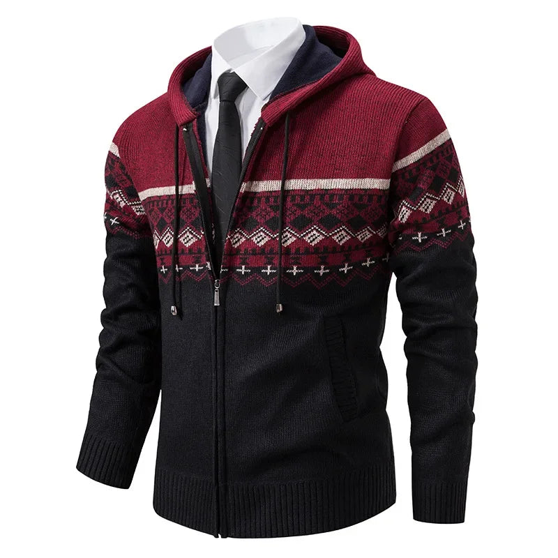 WENTWORTH LONDON | ETHNIC KNIT JACKET FOR MEN