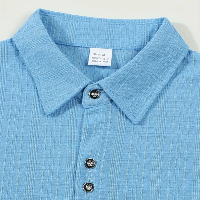 SLIM KNIT POLO FOR MEN