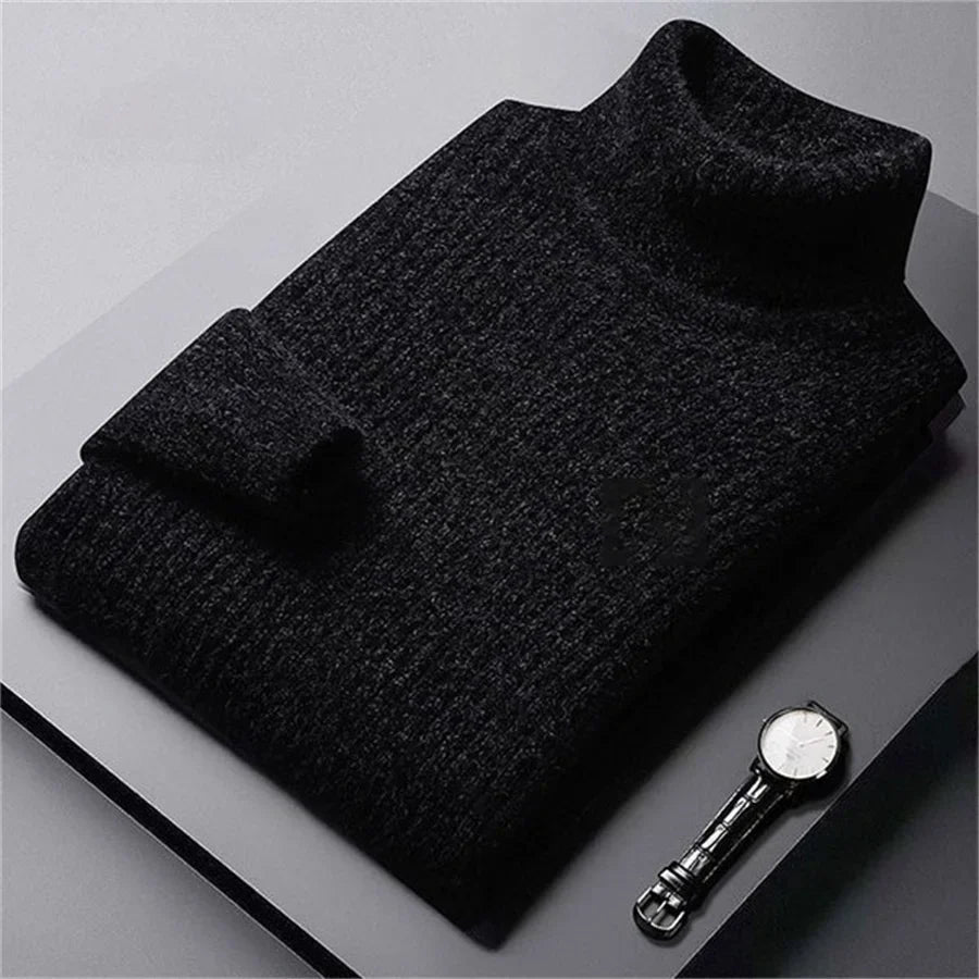 WENTWORTH LONDON | ROLLED COLLAR PULLOVER FOR MEN