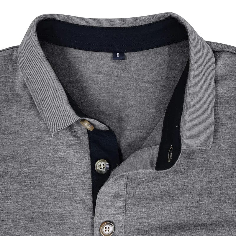 WENTWORTH LONDON | CLASSIC LONG SLEEVE POLO FOR MEN