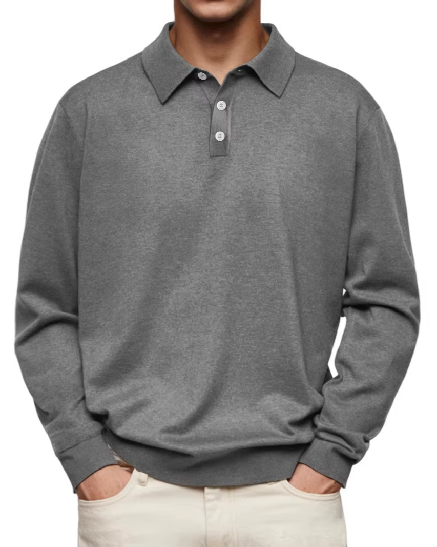 WENTWORTH LONDON | LONG SLEEVE POLO SHIRT FOR MEN