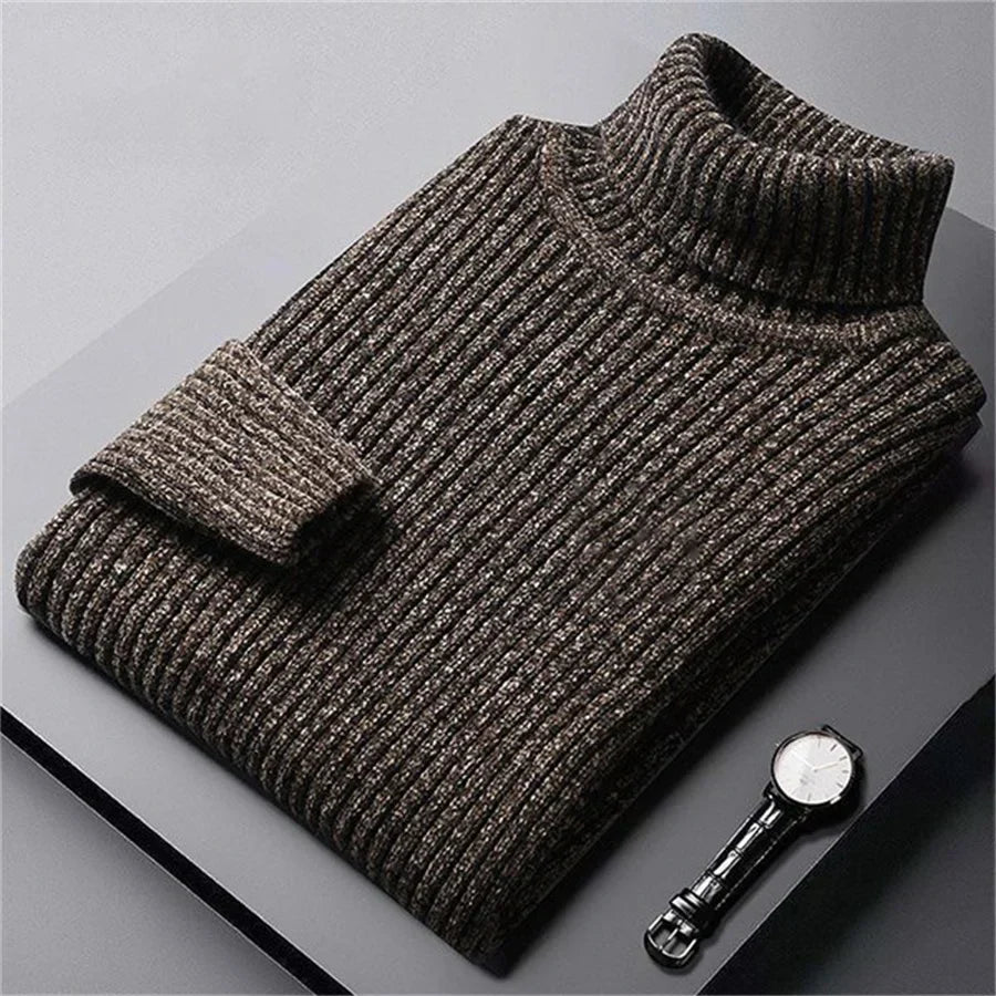 WENTWORTH LONDON | ROLLED COLLAR PULLOVER FOR MEN