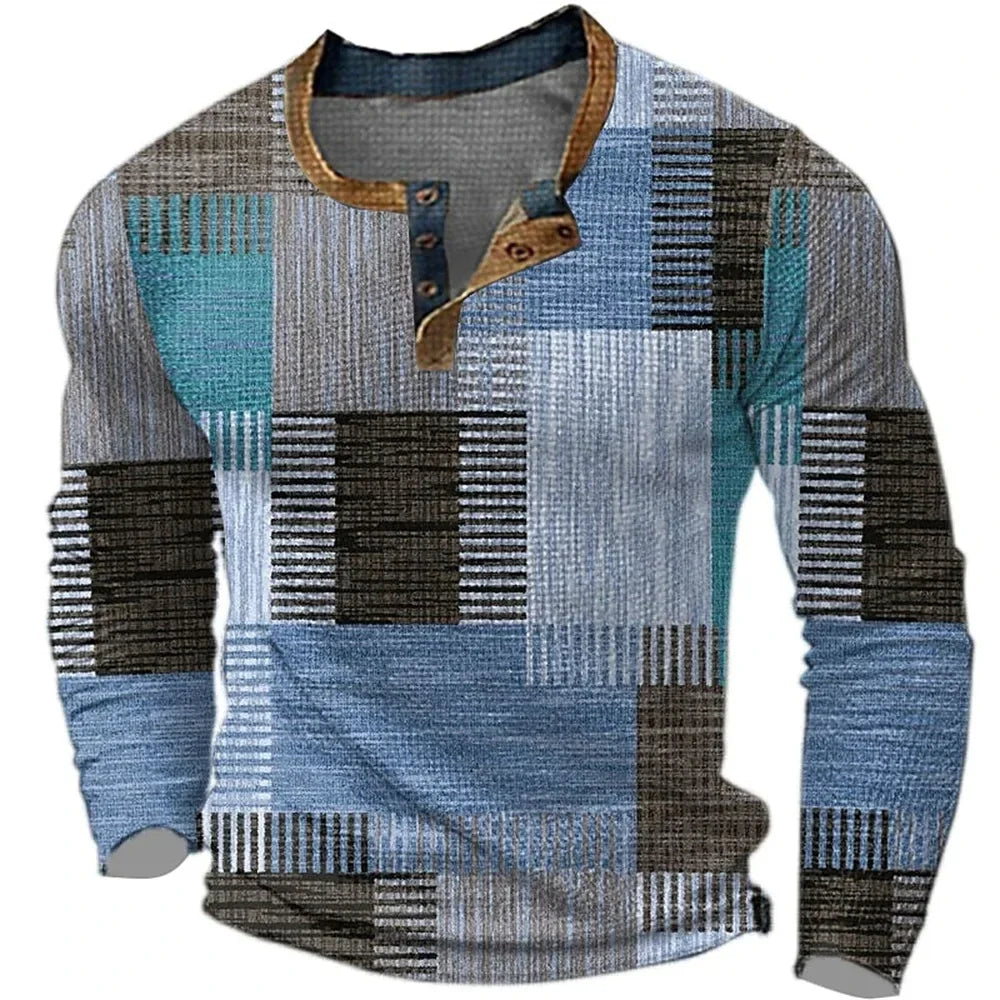 COLOURFUL LONG SLEEVE SHIRT FOR MEN