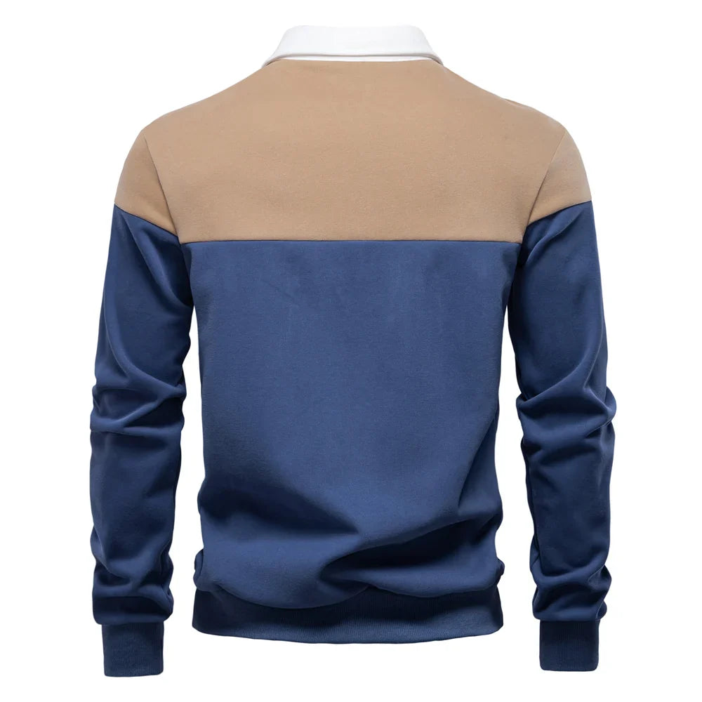 COLLARED POLO SWEATER FOR MEN