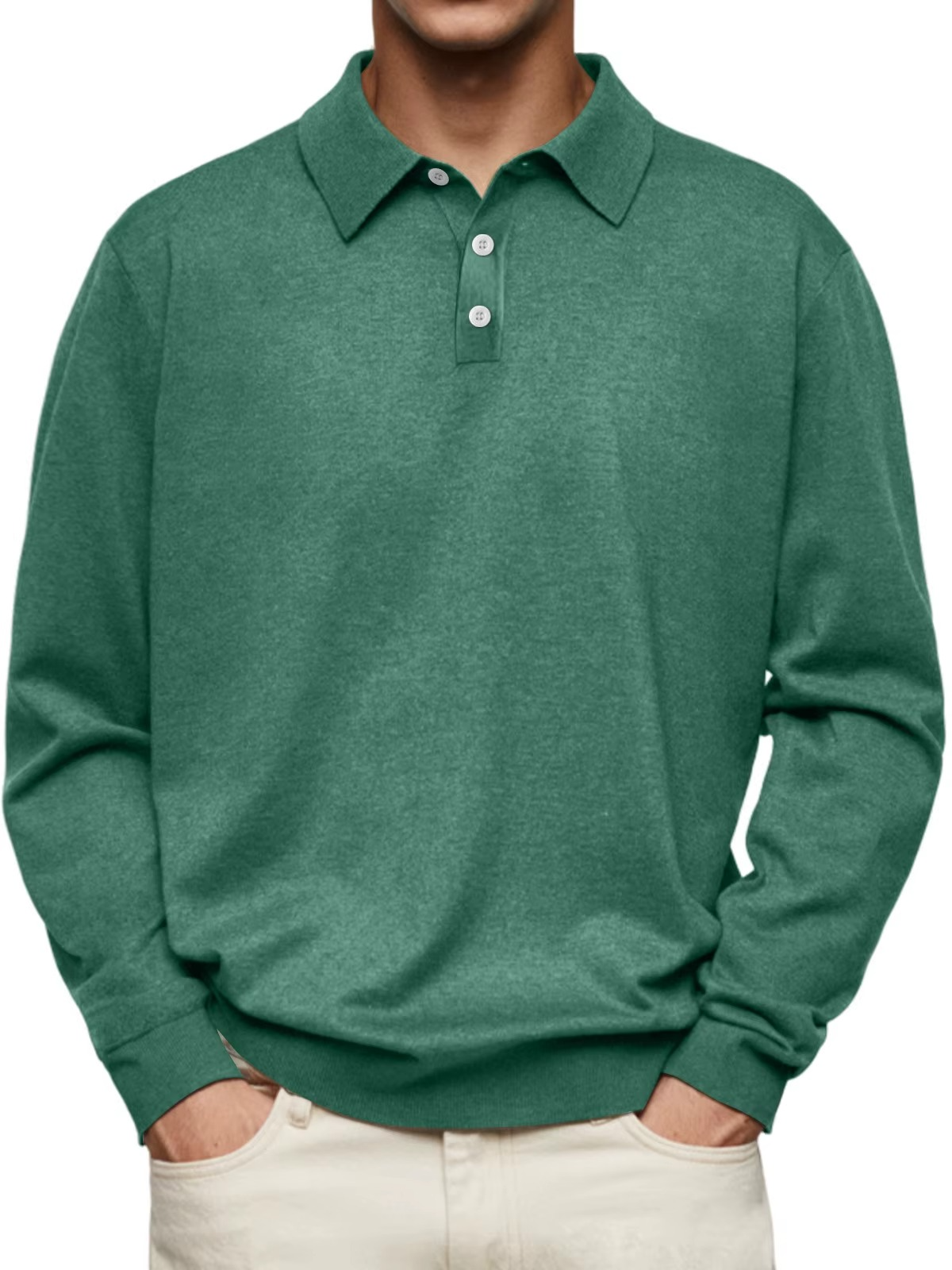 WENTWORTH LONDON | LONG SLEEVE POLO SHIRT FOR MEN