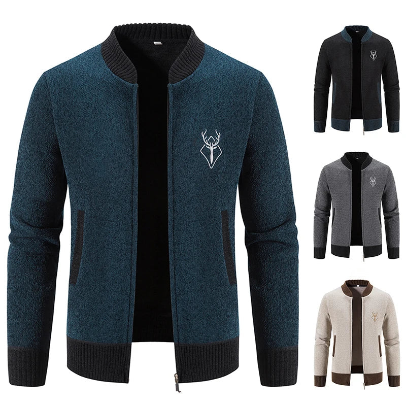 DEER ICON KNIT VEST FOR MEN