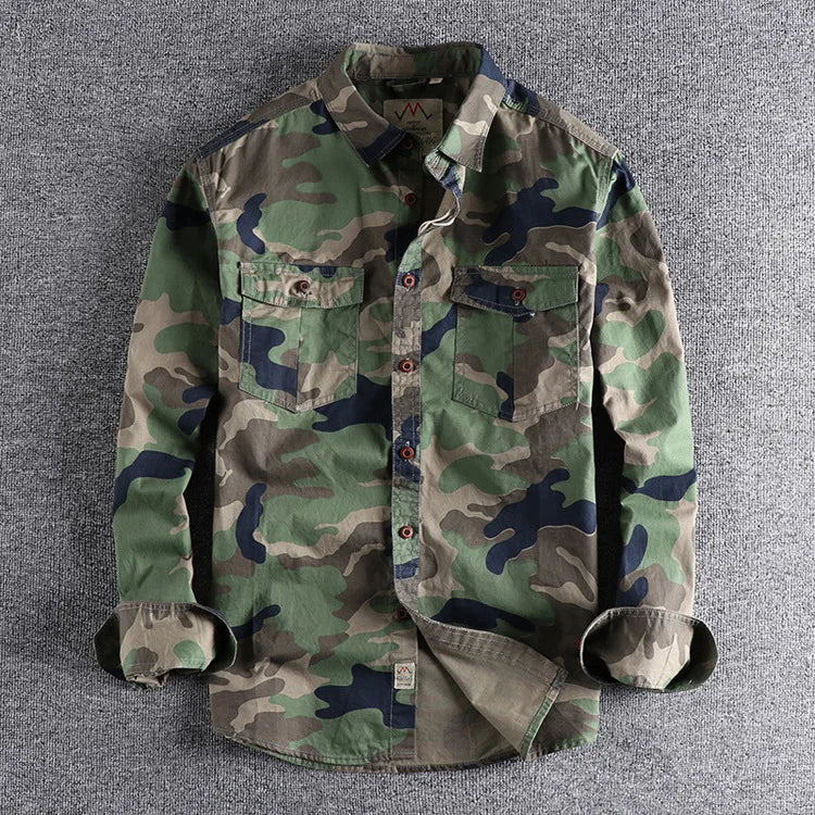 CAMOUFLAGE SHIRT FOR MEN