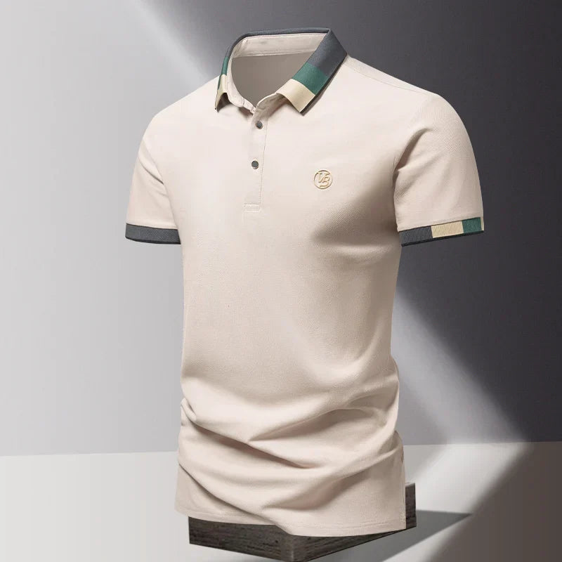 TERRACOTTA POLO SHIRT FOR MEN