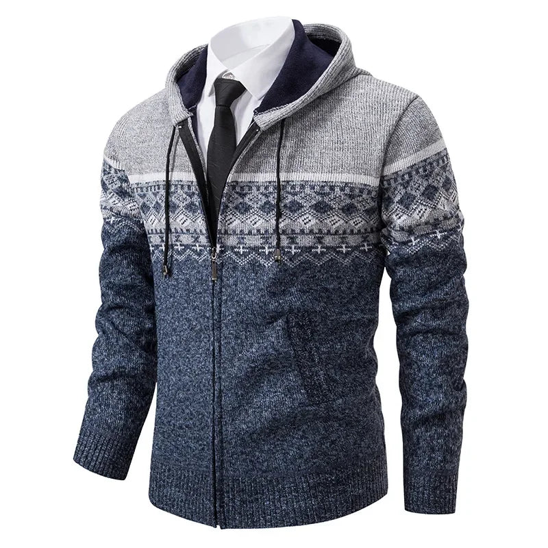 WENTWORTH LONDON | ETHNIC KNIT JACKET FOR MEN