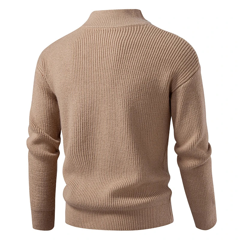TEXTURED ZIP CARDIGAN FOR MEN