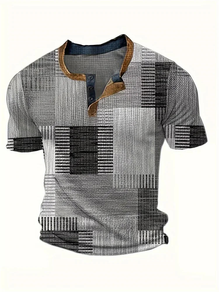 PATCHWORK T-SHIRT FOR MEN