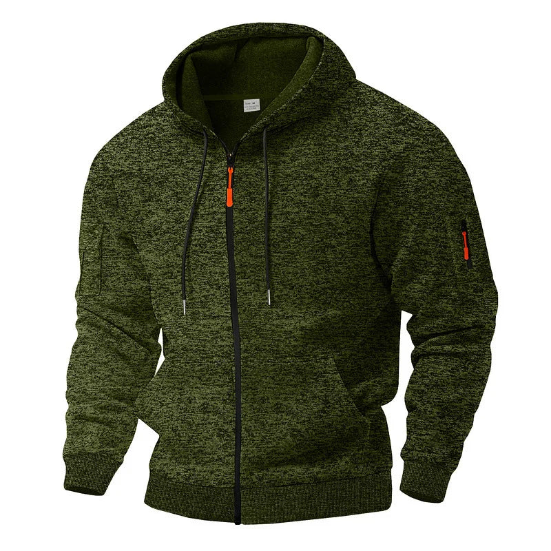 FLEECE ZIP JACKET FOR MEN