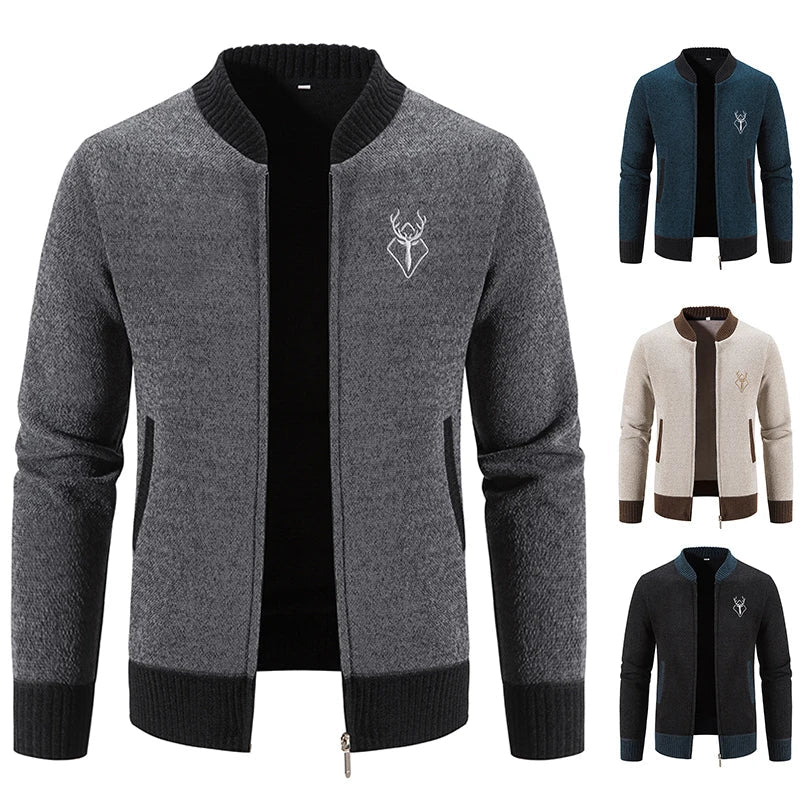 DEER ICON KNIT VEST FOR MEN