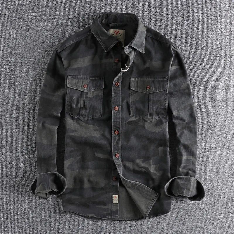 CAMOUFLAGE SHIRT FOR MEN
