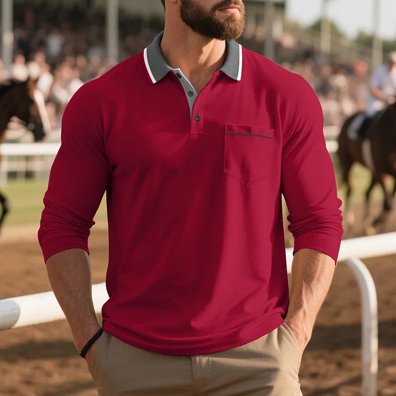 CLASSIC COLLAR POLO FOR MEN