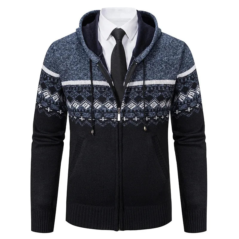 WENTWORTH LONDON | ETHNIC KNIT JACKET FOR MEN
