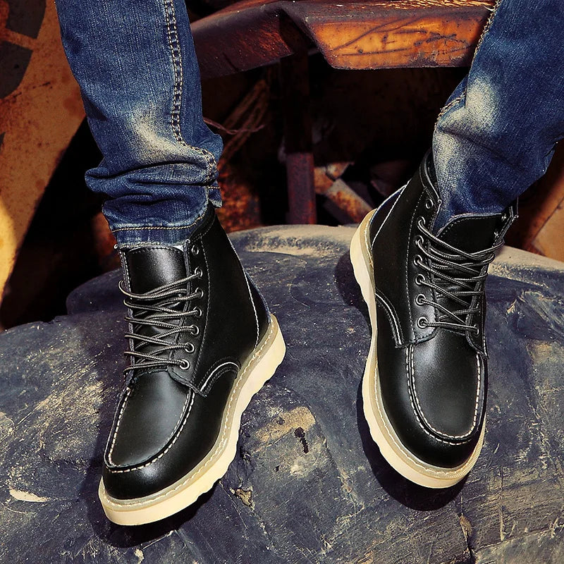 WENTWORTH LONDON | CLASSIC LACE-UP BOOTS FOR MEN
