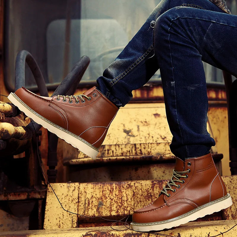 WENTWORTH LONDON | CLASSIC LACE-UP BOOTS FOR MEN