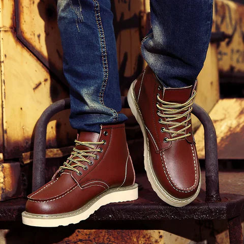 WENTWORTH LONDON | CLASSIC LACE-UP BOOTS FOR MEN