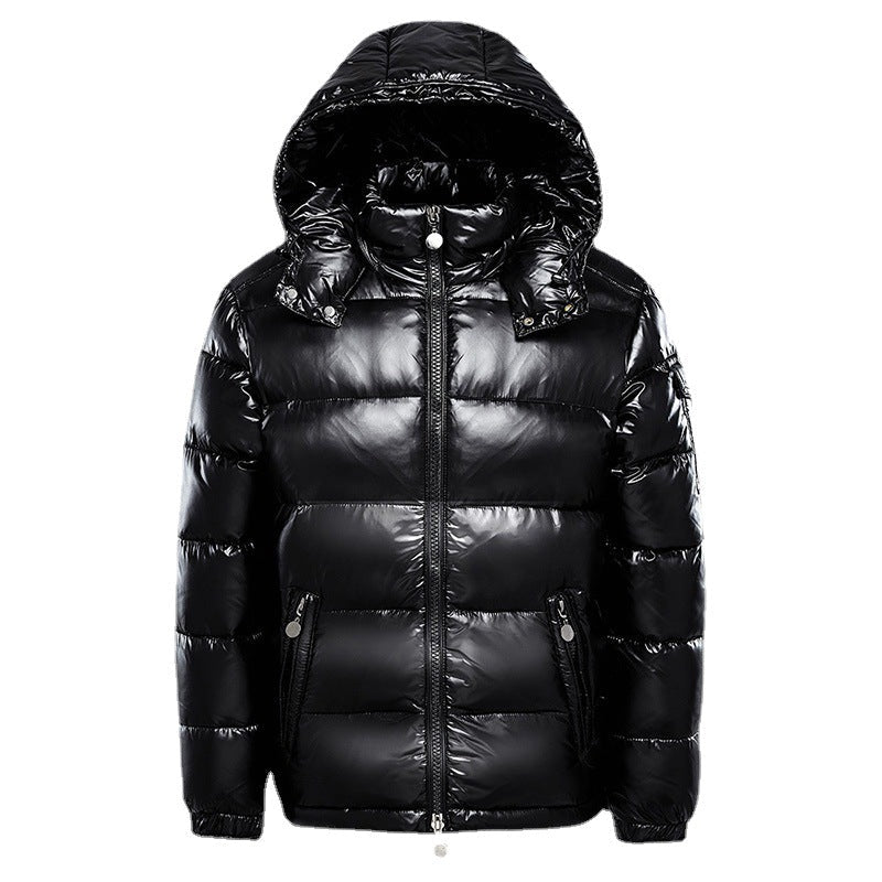 HOODED QUILTED JACKET FOR MEN