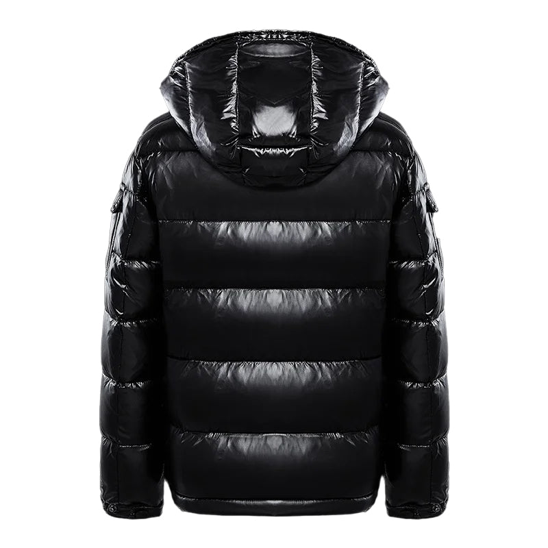 HOODED QUILTED JACKET FOR MEN
