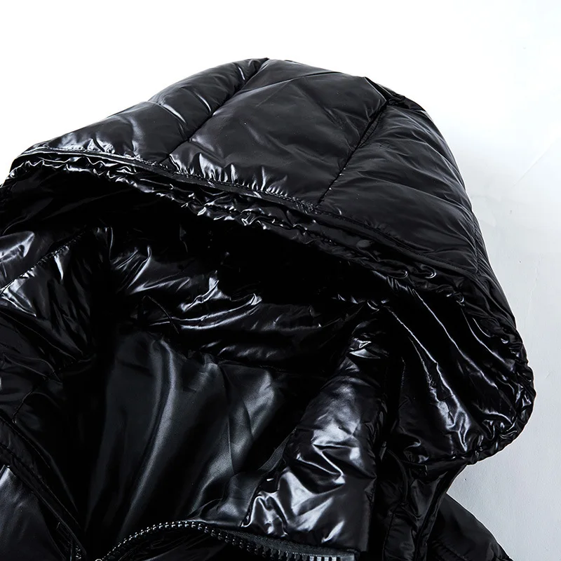 HOODED QUILTED JACKET FOR MEN