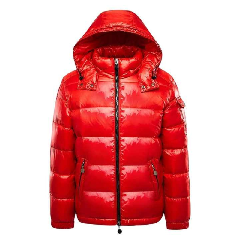 HOODED QUILTED JACKET FOR MEN