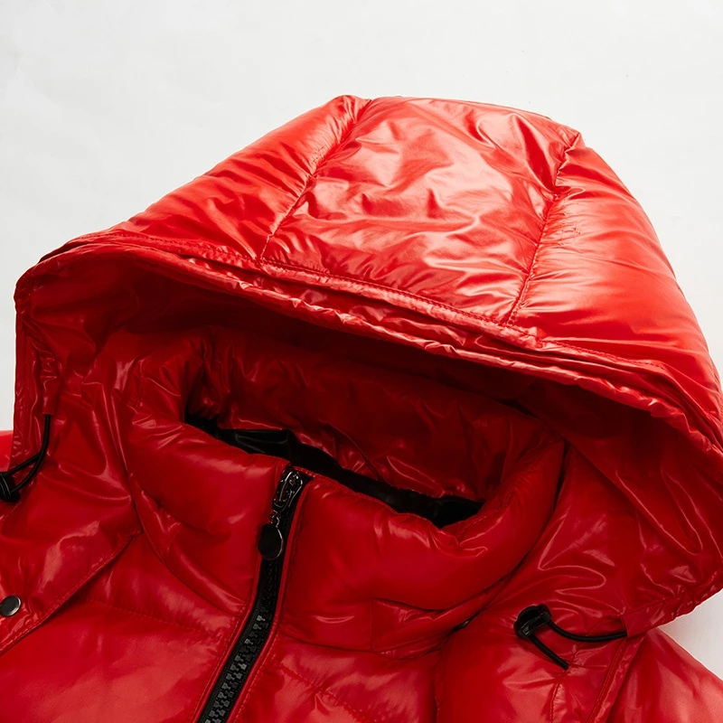 HOODED QUILTED JACKET FOR MEN