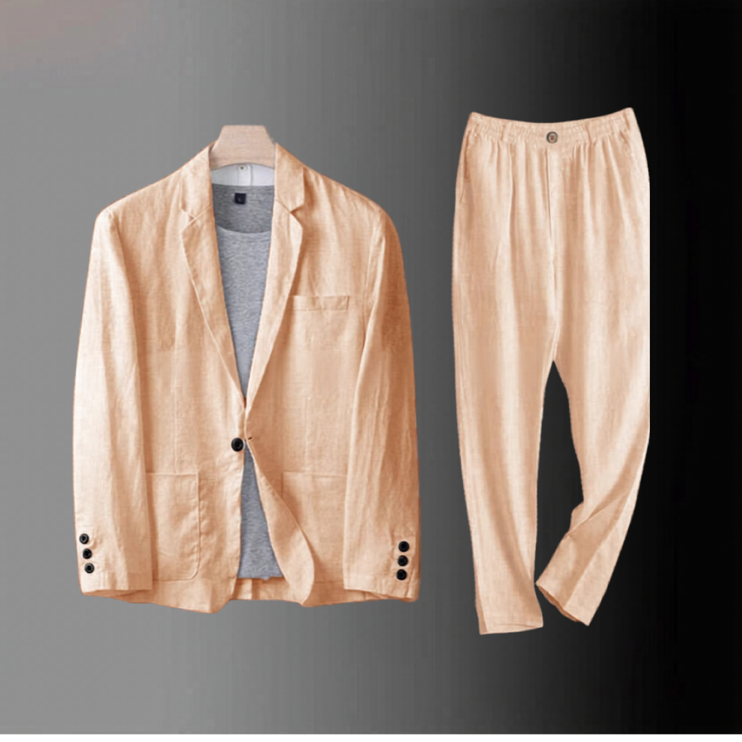 LINEN TWO PIECE SET FOR MEN