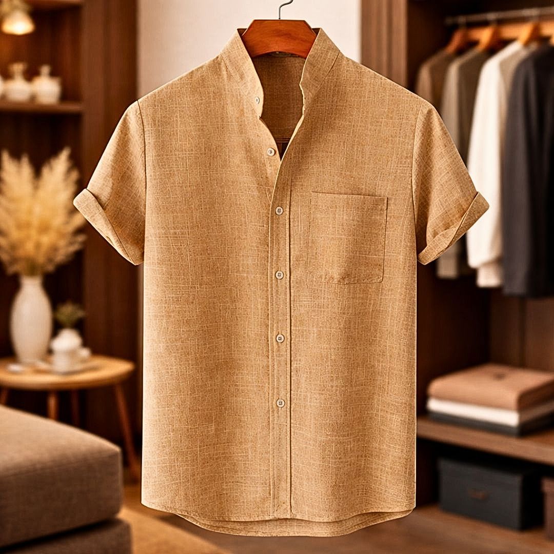 LIGHTWEIGHT SHORT SLEEVE SHIRT FOR MEN