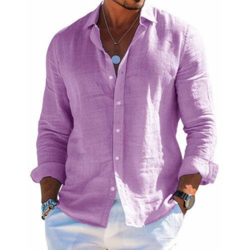 LIGHT LINEN SHIRT FOR MEN