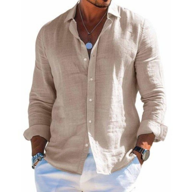 LIGHT LINEN SHIRT FOR MEN