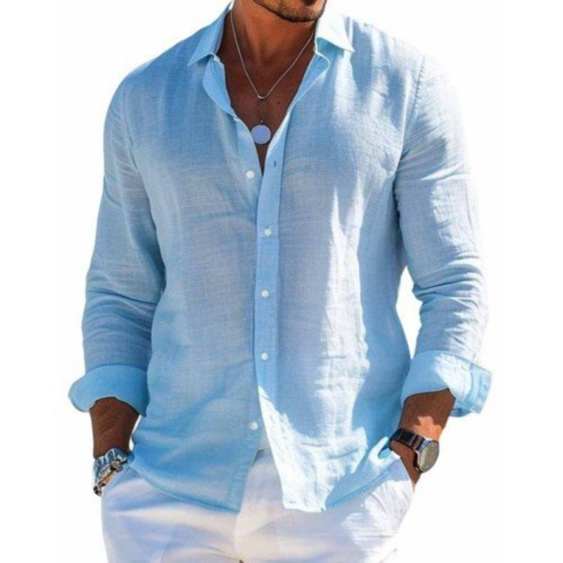 LIGHT LINEN SHIRT FOR MEN