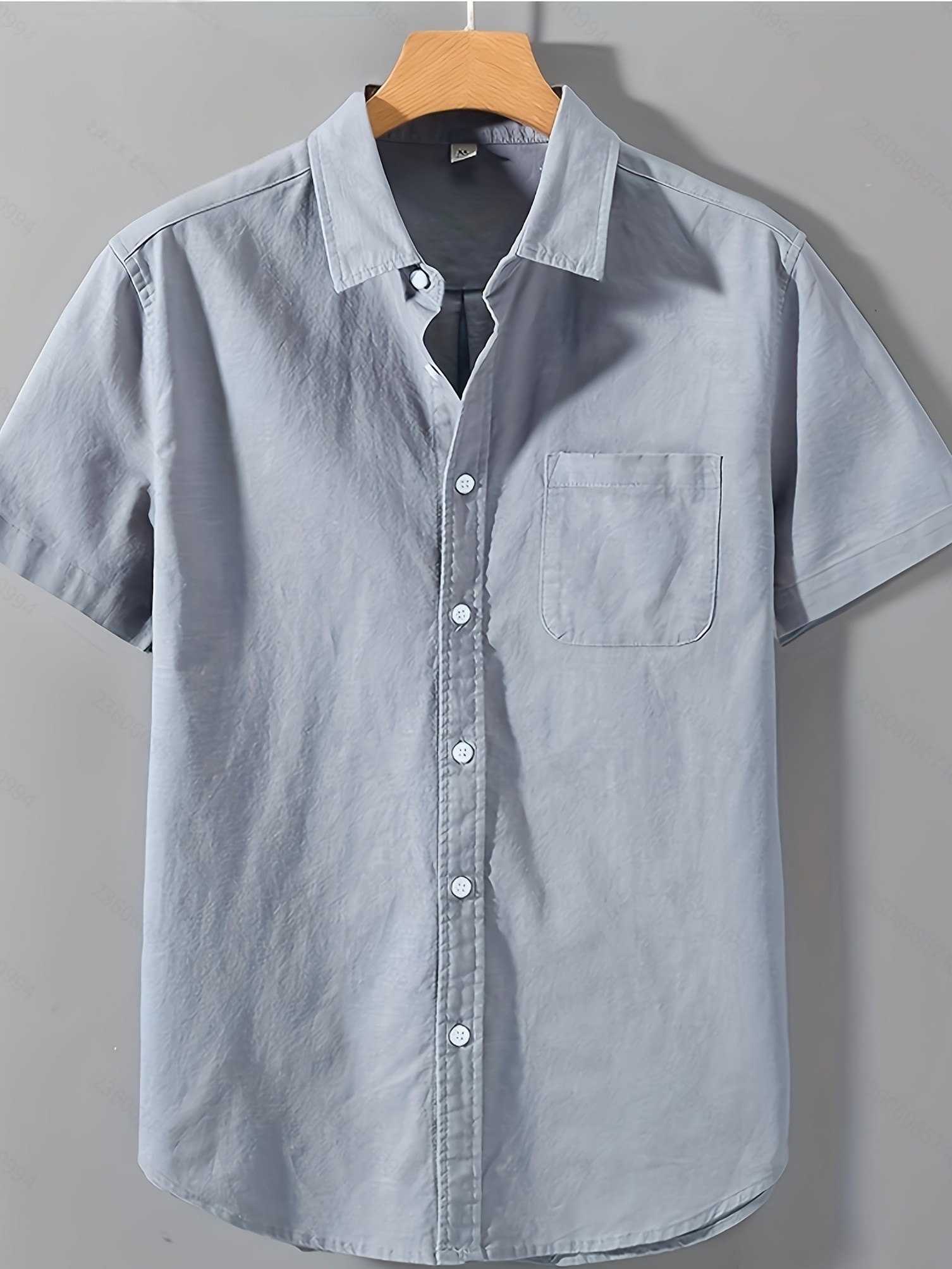 LOOSE FIT LINEN SHIRT FOR MEN