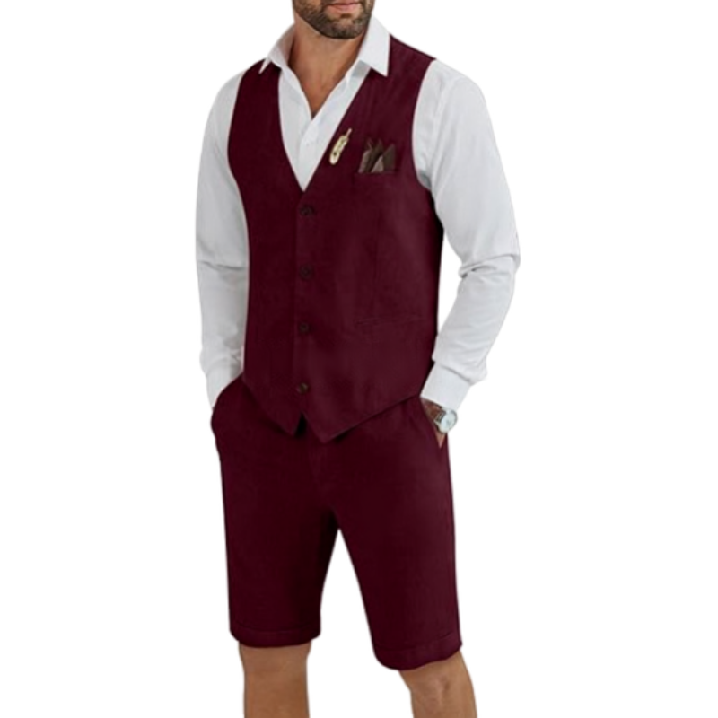 VEST SHORT SET FOR MEN