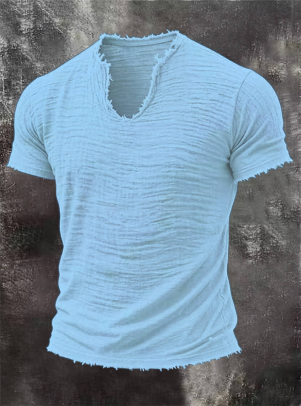 VINTAGE V NECK T-SHIRT FOR MEN