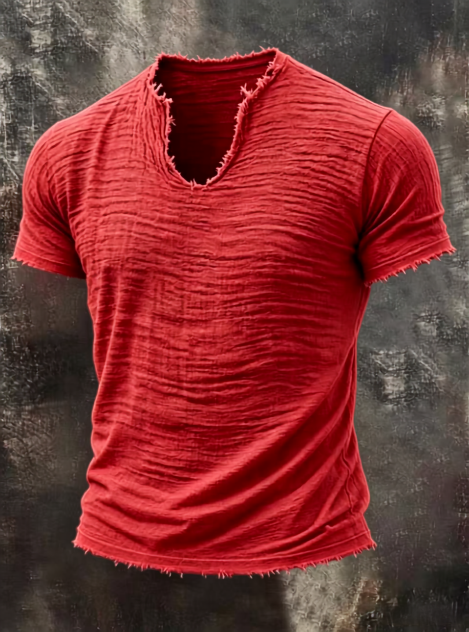 VINTAGE V NECK T-SHIRT FOR MEN