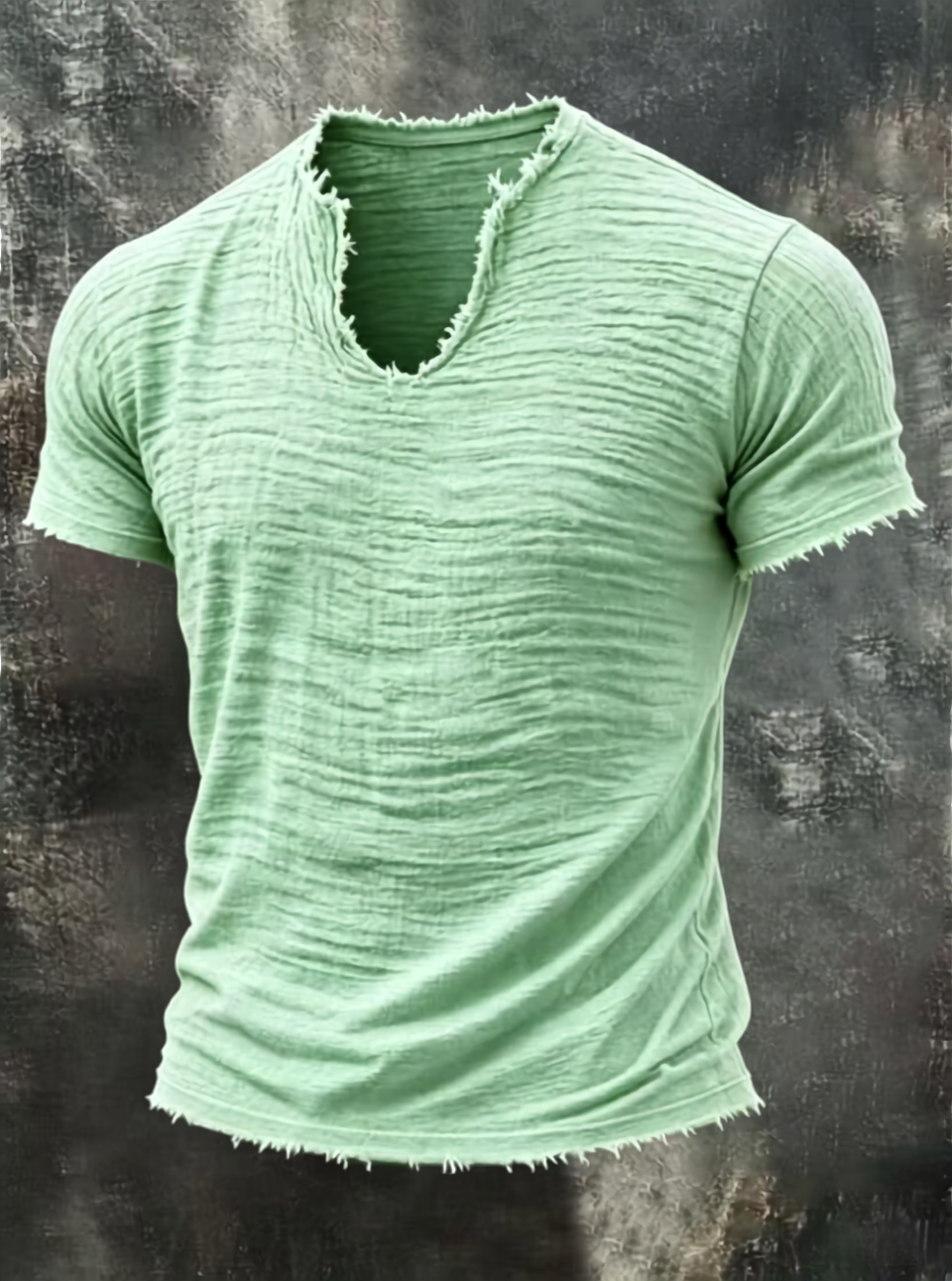 VINTAGE V NECK T-SHIRT FOR MEN