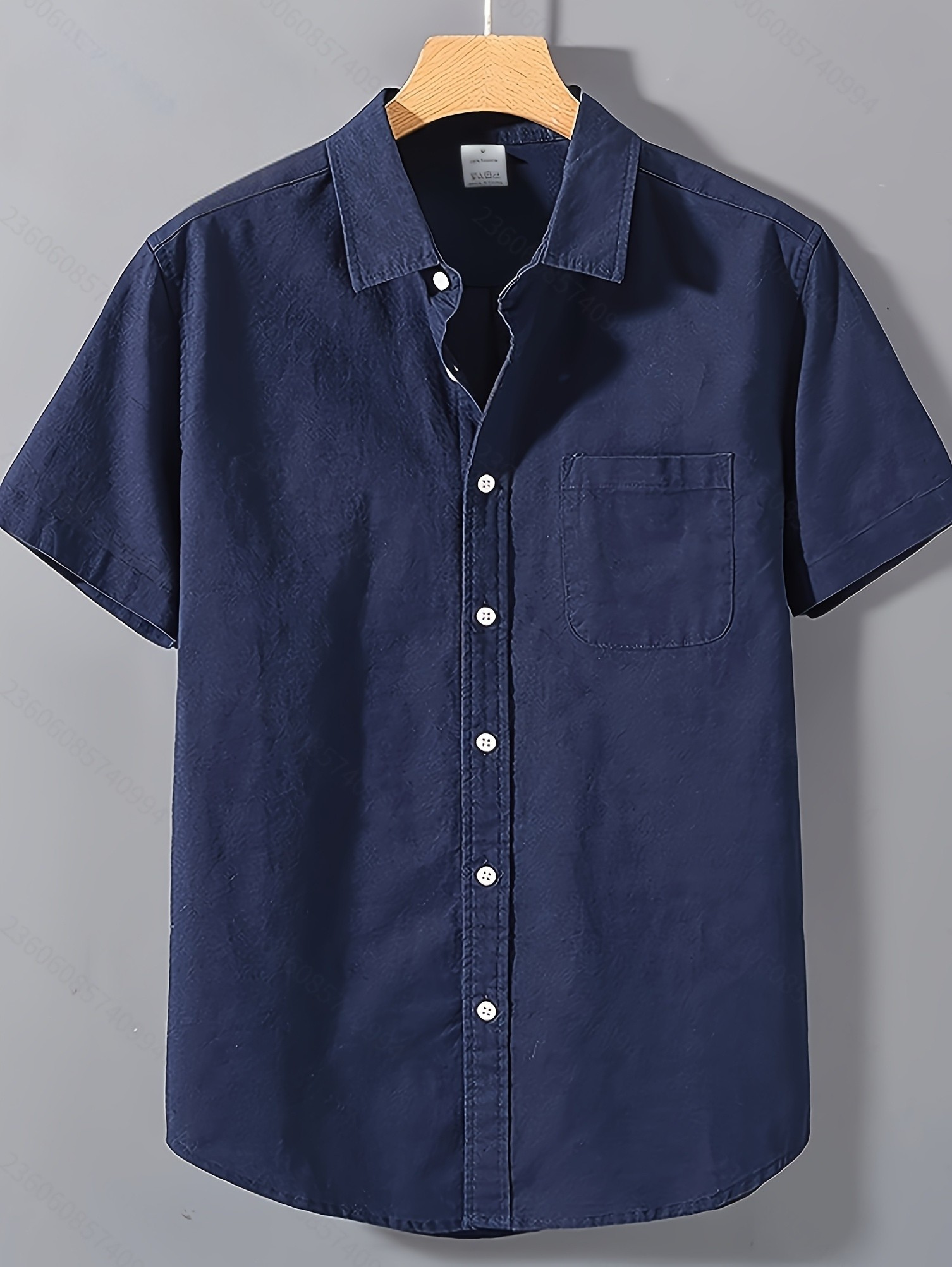 LOOSE FIT LINEN SHIRT FOR MEN