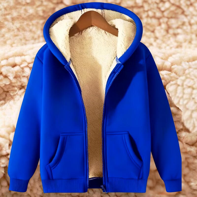 FLEECE ZIPPER HOODIE FOR MEN