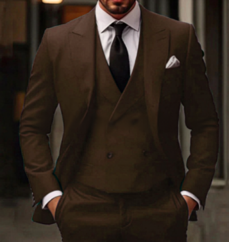 ELEGANT THREE-PIECE SUIT FOR MEN