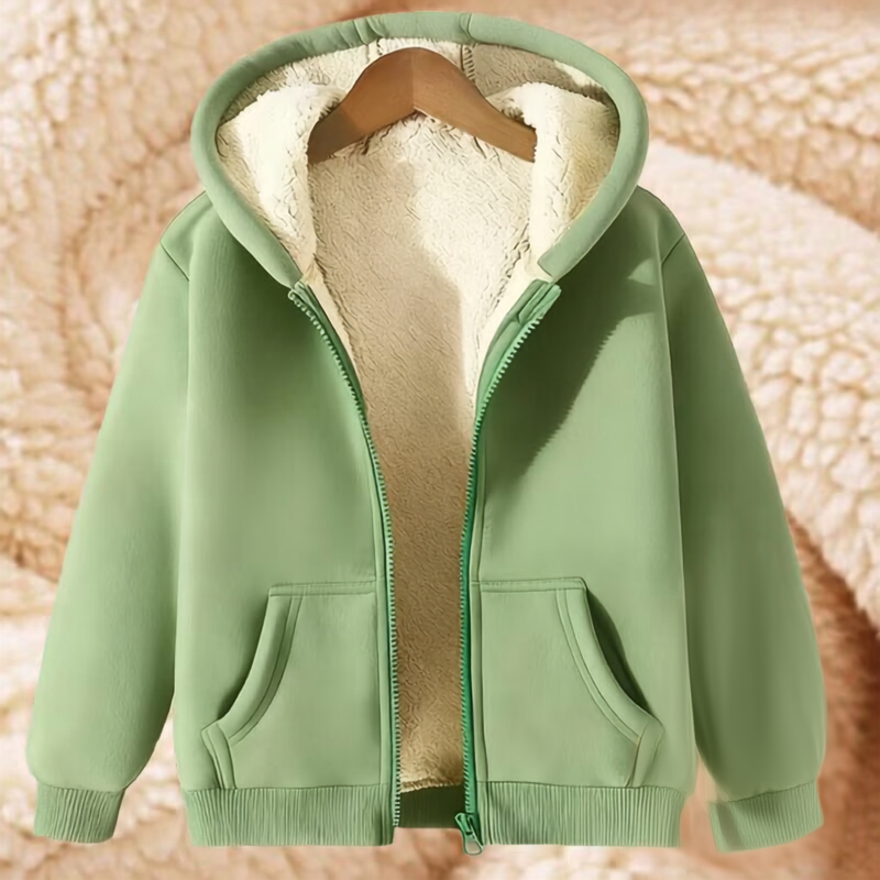 FLEECE ZIPPER HOODIE FOR MEN